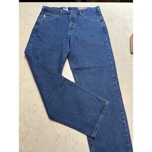 Vintage Carhartt B17 DST Jeans 35x30 Denim Relaxed Fit Tapered Leg